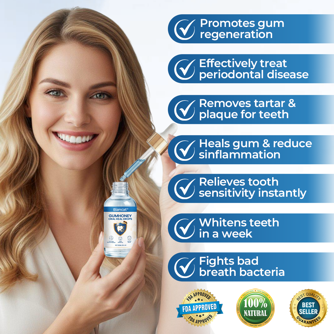 Biancat® GumHoney Oral Repair Drops.
