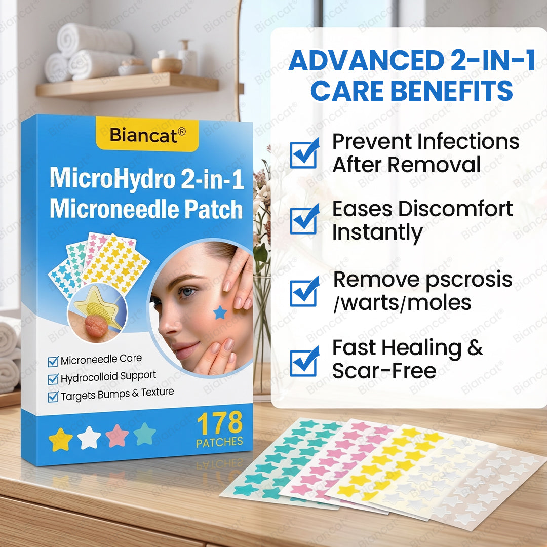 Biancat® MicroHydro 2-in-1 Microneedle Patch.