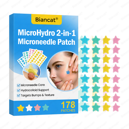 Biancat® MicroHydro 2-in-1 Microneedle Patch.