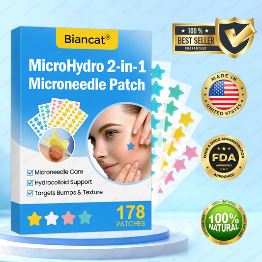 Biancat® MicroHydro 2-in-1 Microneedle Patch.