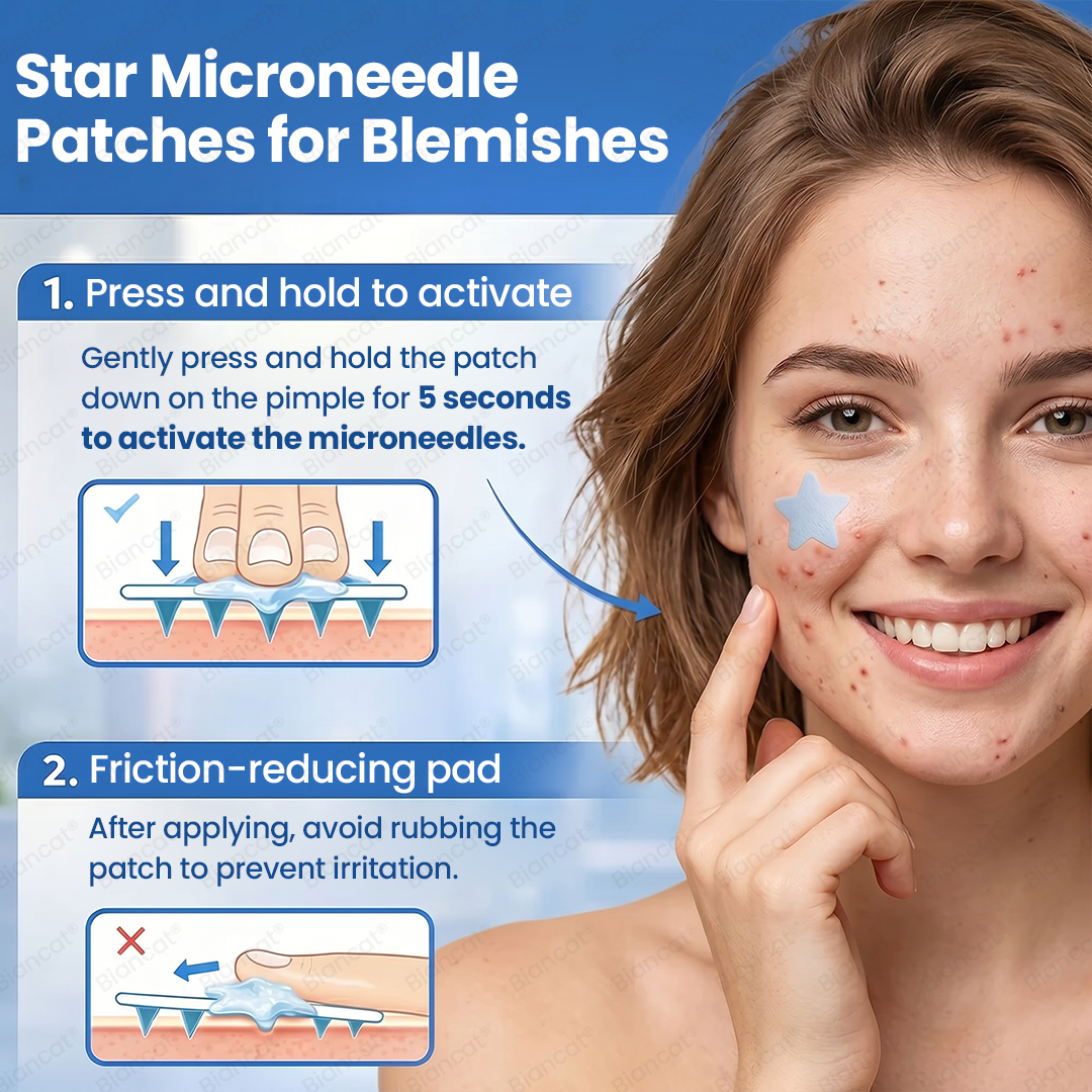 Biancat® MicroHydro 2-in-1 Microneedle Patch.
