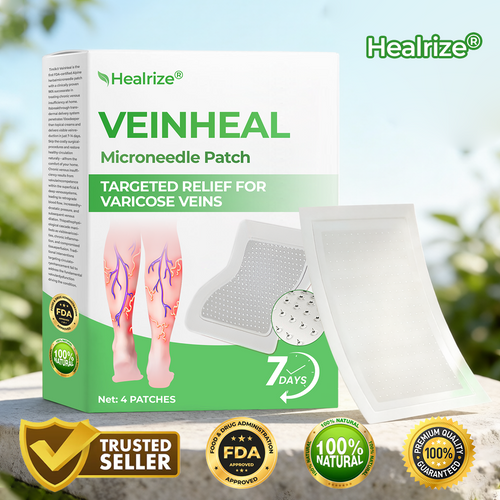 Healrize® VeinHeal Microneedle Patch.
