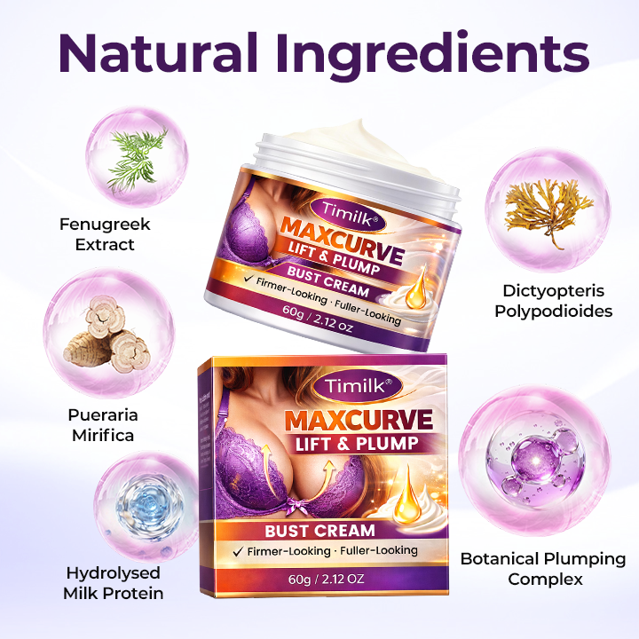Timilk® Maxcurve Lift & Plump Bust Cream.