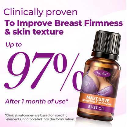 Timilk® MaxCurve Sculpting & Volumizing Bust Oil.