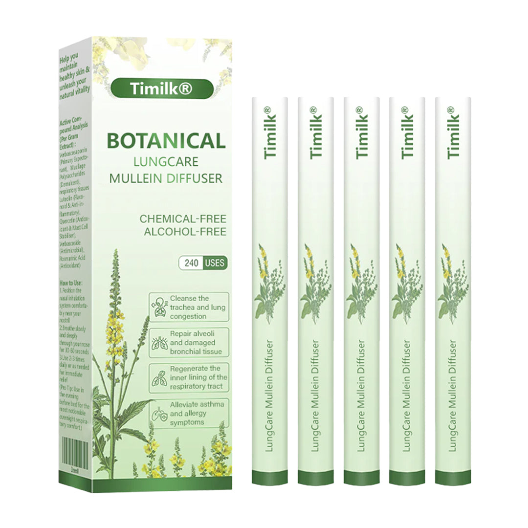 Timilk® Botanical LungCare Mullein Diffuser.